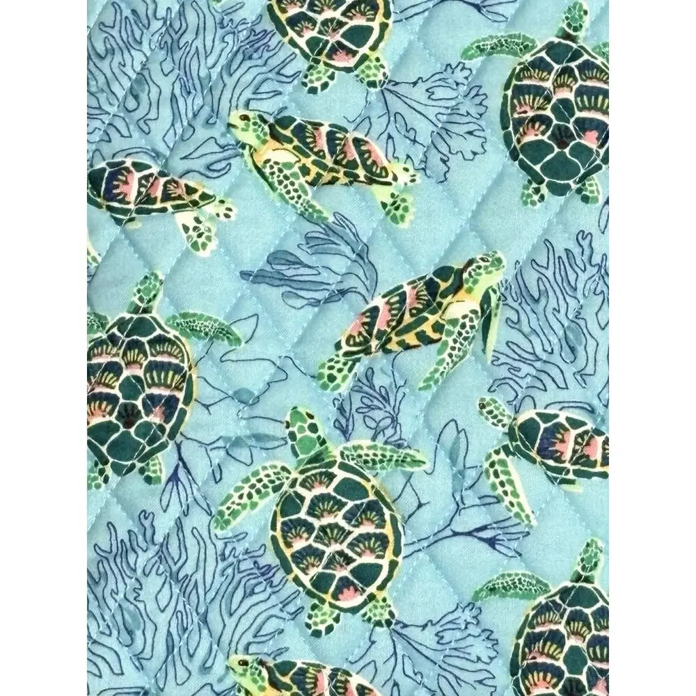 Vera Bradley Sea Turtles Coral Essential Large Backpack Cotton EXACT New No Tag